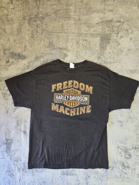 Harley Davidson Lynchburg Tennessee HD 2019 T Shirt Size Large Black